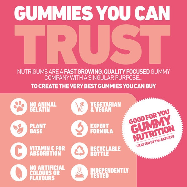 Nutrigums Bio-Cultures Microbiome 60 Gummies