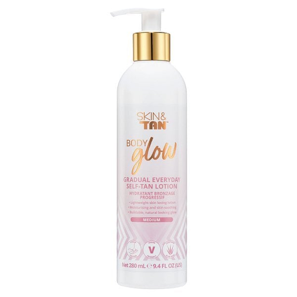 DNR Skin & Tan Body Glow Medium 280ml