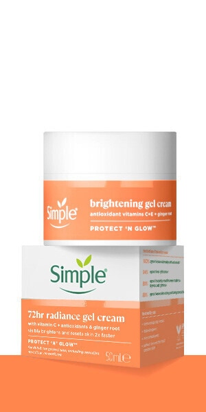 Simple Protect 'N' Glow Rest & Reset 72h Hydrating Gel 50ml