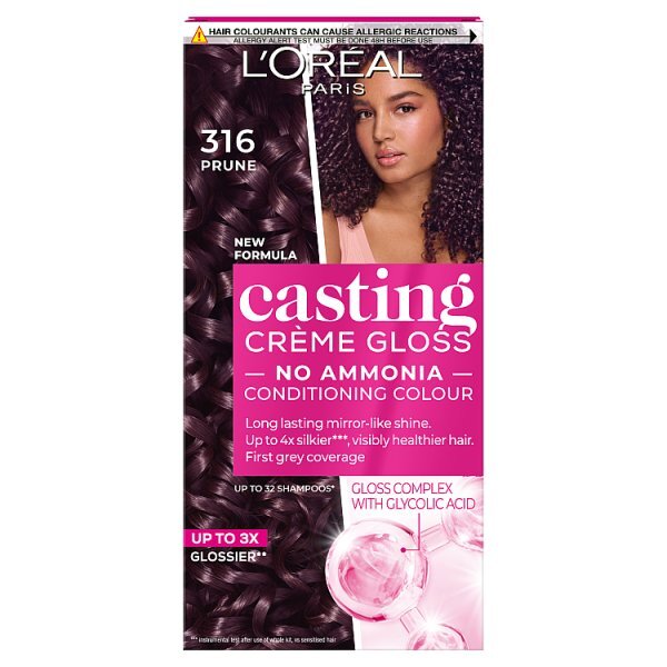 Casting Creme 316 Plum Burgundy Semi Permanent Hair Dye