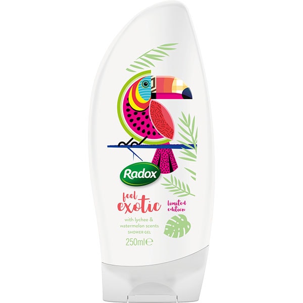 Radox Limited Edition Feel Exotic Lychee & Watermelon 250ml