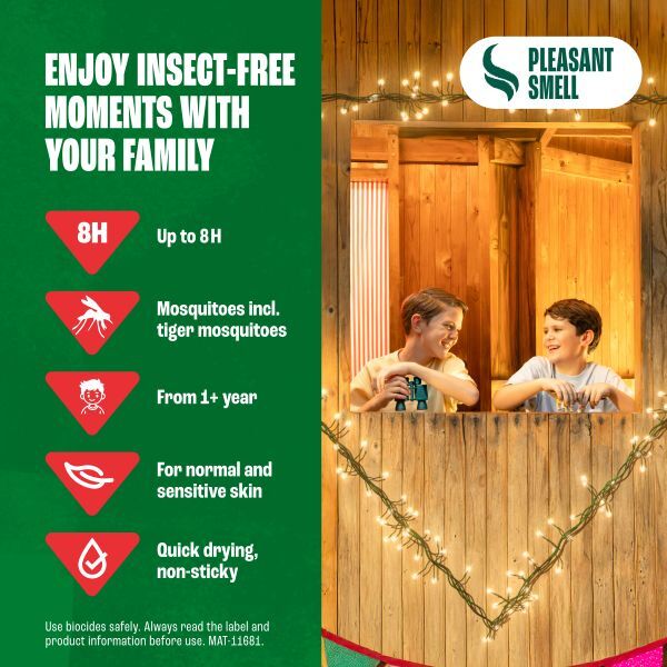 Jungle Formula Family Protect Insect Repellent Spray Bottle 100ml