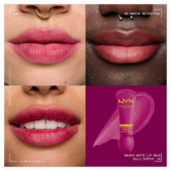 NYX Professional Makeup Smushy Matte Lip Balm Silly Sippin