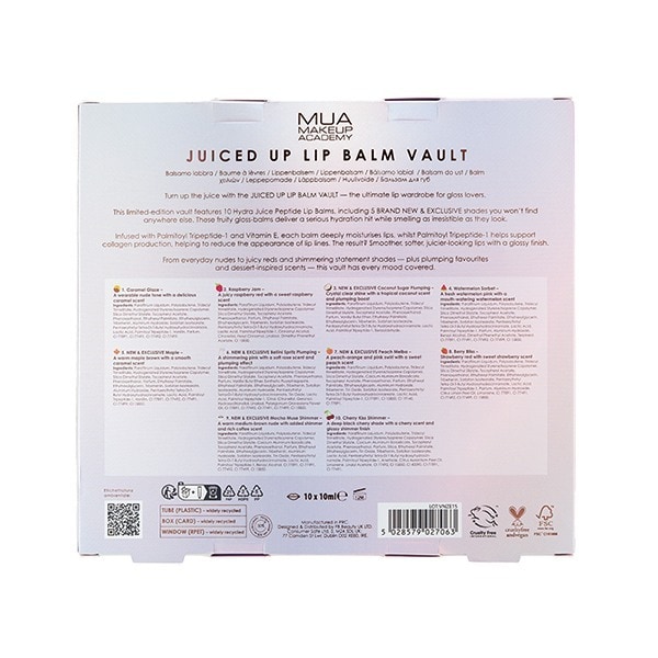 MUA Lip Balm Christmas Beauty Gift Set