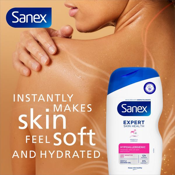 Sanex Expert Skin Health Hypoallergenic Shower Gel 450ml