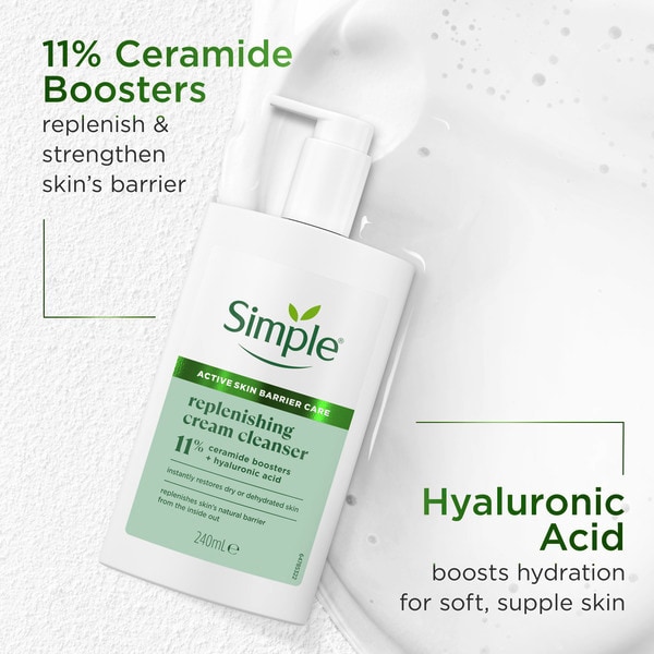 Simple Replenishing Face Cleanser