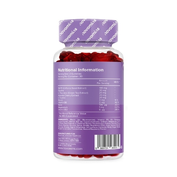 Novomins 5Htp Night-Time Gummies 60 Gummies