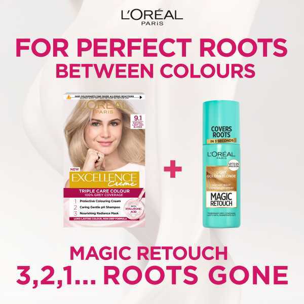 L'Oréal Excellence Crème 9.1 Natural Light Blonde