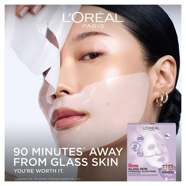 L'Oréal Paris Revitalift Filler Hydrogel Glow Mask 4 Pack
