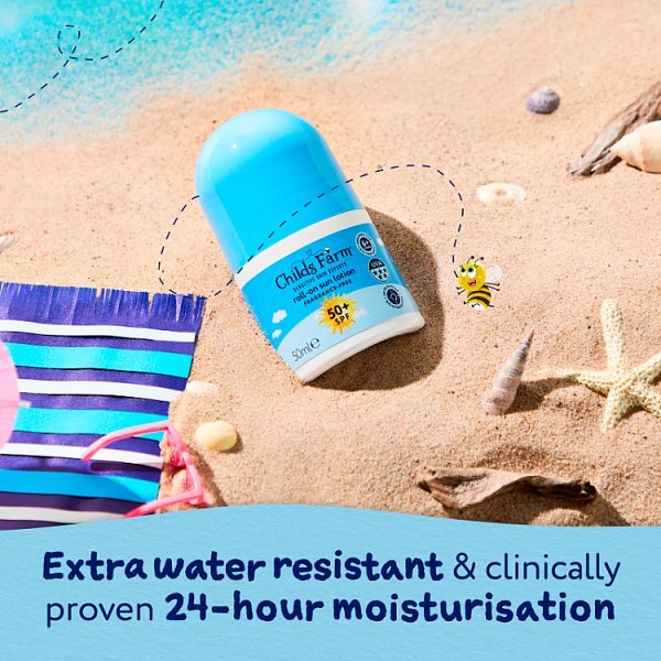 Childs Farm Spf50+ Roll On Fragrance-Free 50Ml