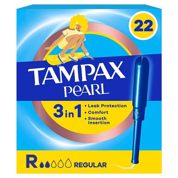 Tampax Pearl Regular (22 Ct)