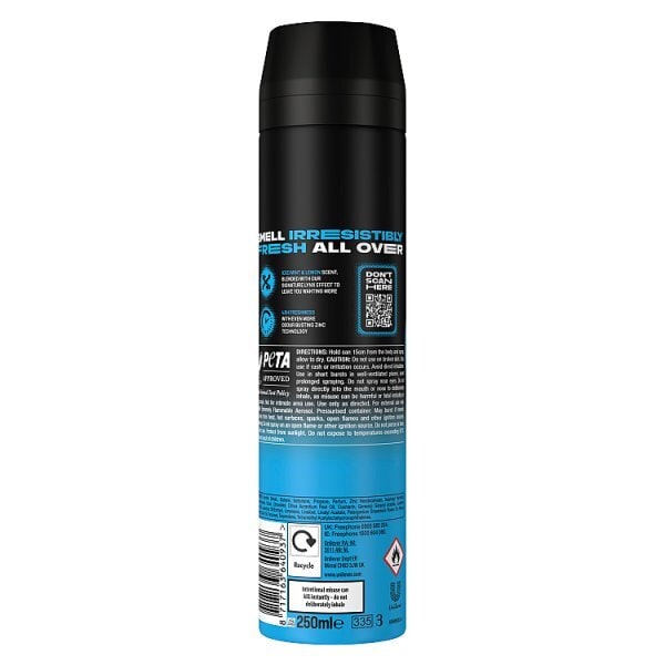 Lynx Ice Chill Aerosol Body Spray 250 ml