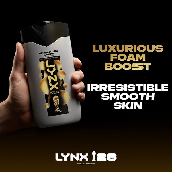 Lynx Fine Fragrance Collection Marshmallow Smoke Body Wash 400 ml