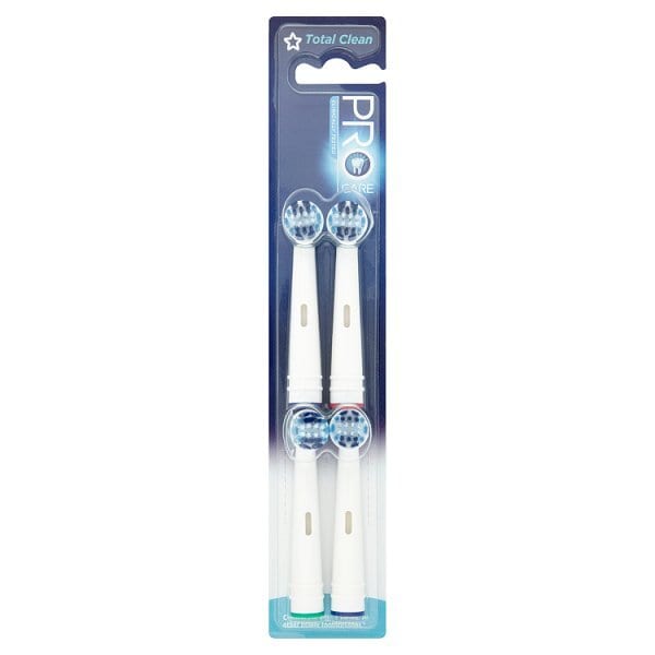 Total Clean Replacement Brush Heads 4pk