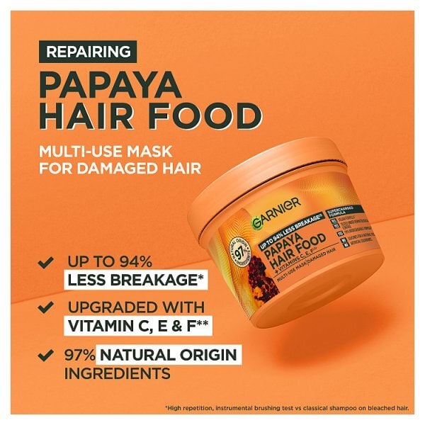 Garnier Ultimate Blends Hair Food Papaya Hair Mask 390ml