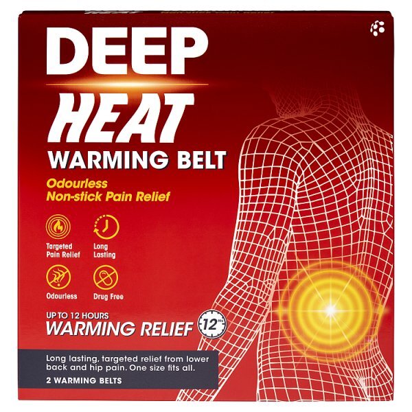 Deep Heat Warming Belt - 2 Pack