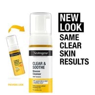 Neutrogena Clear & Soothe Mousse Cleanser 150ml