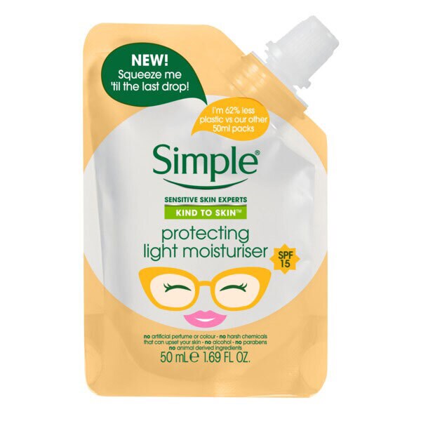 DNRAD Simple Kind to Skin Protecting Light Moisturiser 50ml