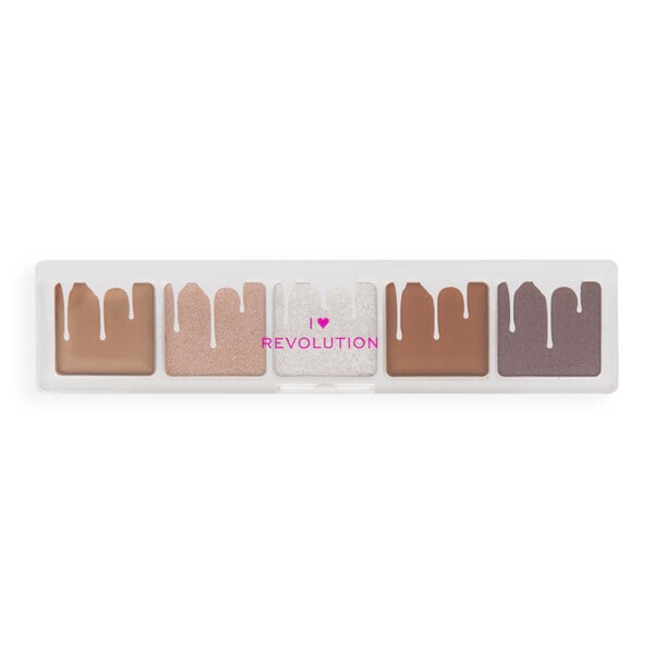 I Heart Mini Chocolate Shadow Palette White Vanilla Cream