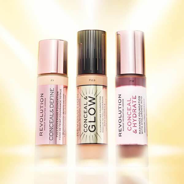 Revolution Conceal & Glow Foundation F5