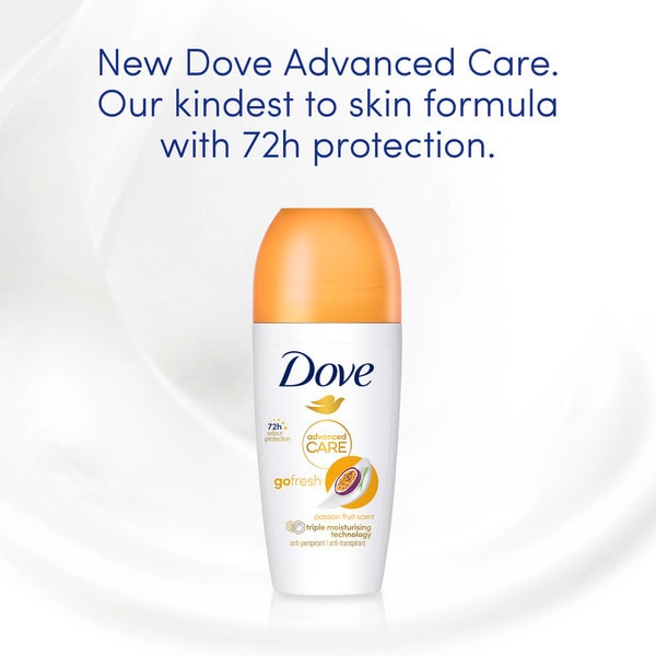 Dove Advanced Care Passion Fruit Anti-Perspirant Roll On 50ml