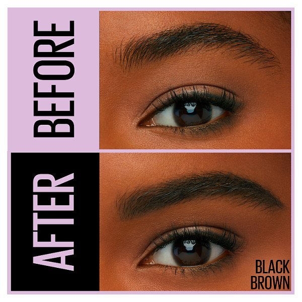 Maybelline Express Brow Duo Pencil + Powder, Black Brown
