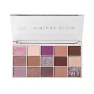 MUA Virtual Glow 15 Shade Eyeshadow Palette