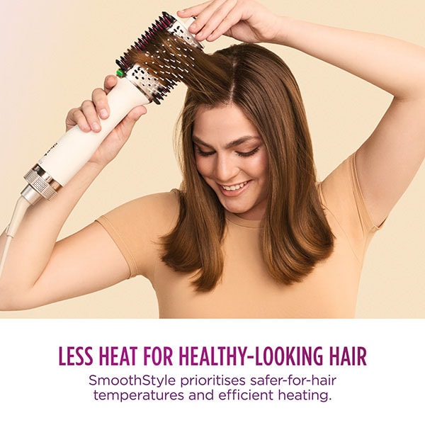 Shark Smoothstyle Heated Brush & Smoothing Comb With Bag HT212UK