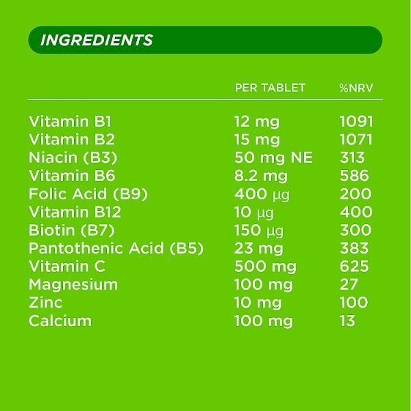 Berocca Energy Release Mixed Berries 15 Effervescent Tablets