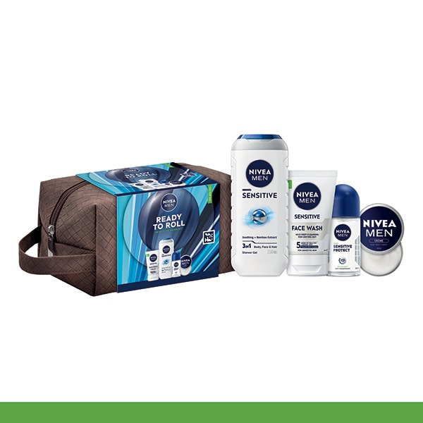 Nivea For Men Ready To Roll Wash Bag