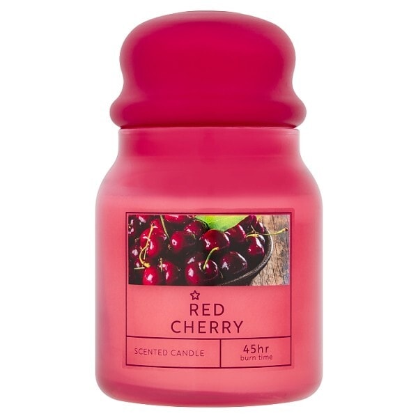 Superdrug Cherry Candle 195g