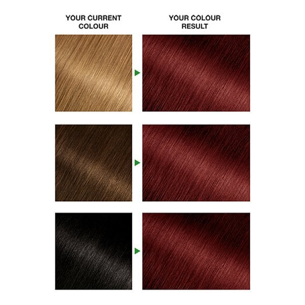 Garnier Nutrisse 4.6 Deep Red Permanent Hair Dye