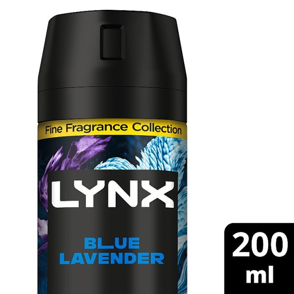 Lynx Fine Fragrance Collection Blue Lavender Body Spray 200Ml