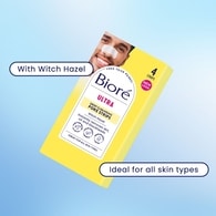 Biore Witch Hazel Ultra Pore Strips X 4