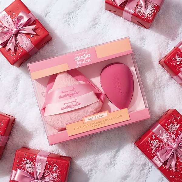 Superdrug Studio London Puff & Sponge Makeup Set