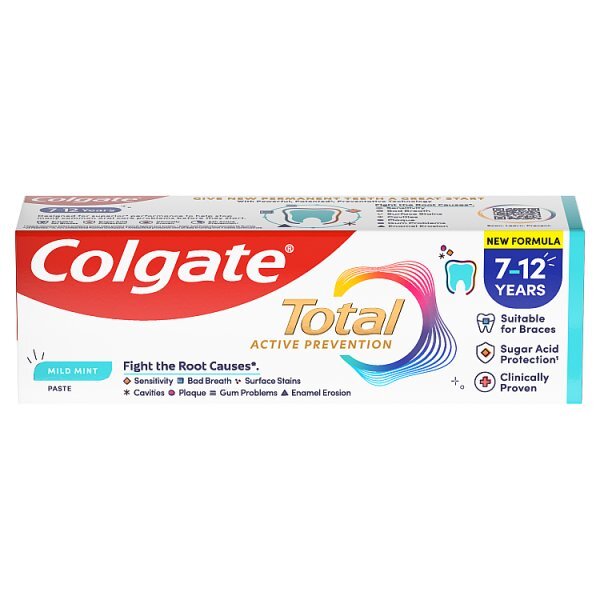 Colgate Total Kids 7-12 Years Mint Toothpaste 50ml