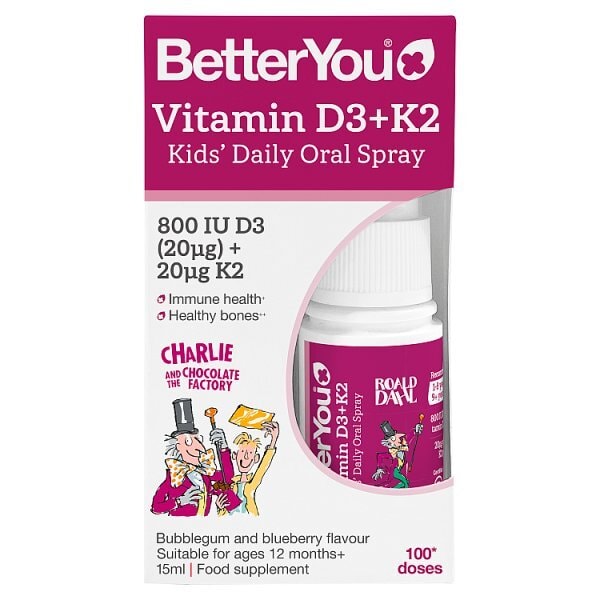 Betteryou D + K2 Kids Vitamin Daily Oral Spray 15ml