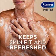 Sanex Shower Gel Men Skin Health Sensitive Care 400Ml