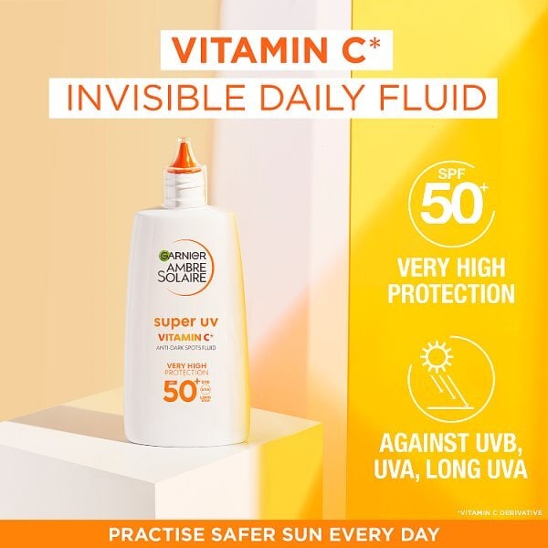 Ambre Solaire Super Uv Face Fluid Vitamic C