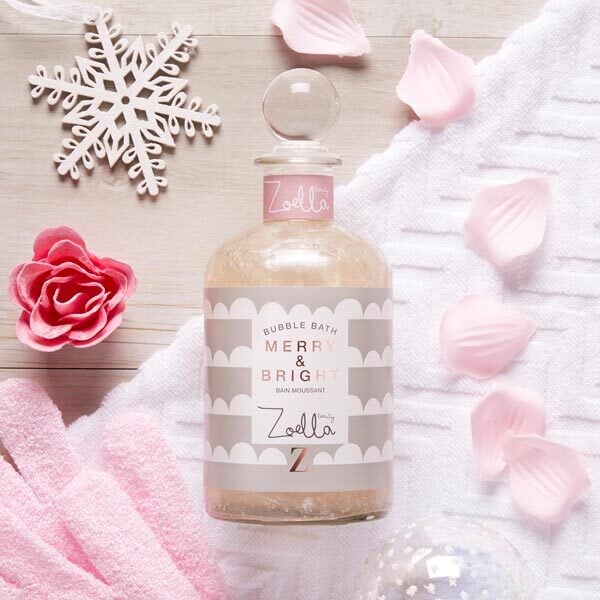 DNR Zoella Snowella Merry and Bright Shimmer Bubble Bath