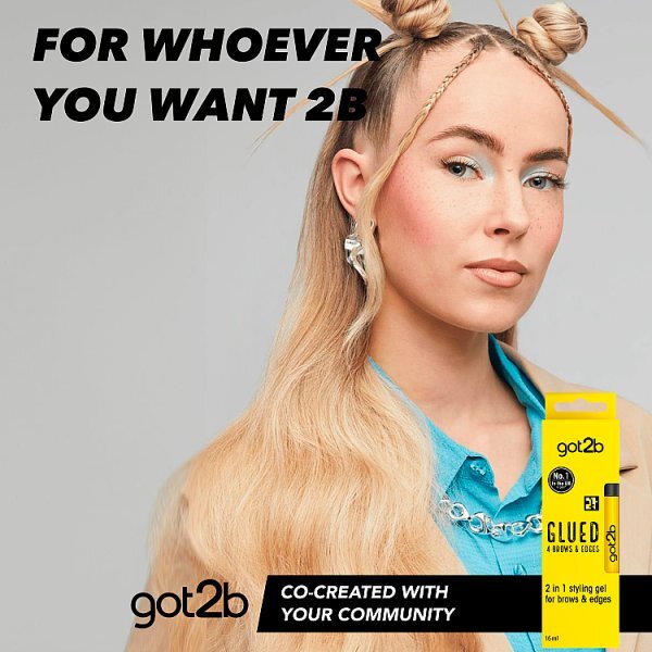 got2b Glued 4 Brows & Edges 2in1 Gel 16ml