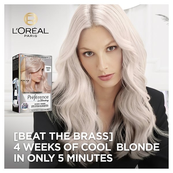 L'Oréal Paris Preference Le Blonding Acidic Toner Pearly Boost