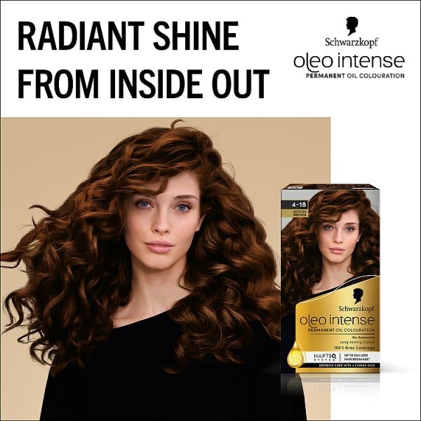 Schwarzkopf Oleo Intense Mocha Brown Permanent Hair Dye