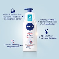 NIVEA Repair & Care 72h Body Lotion for Very Dry Skin 400ml