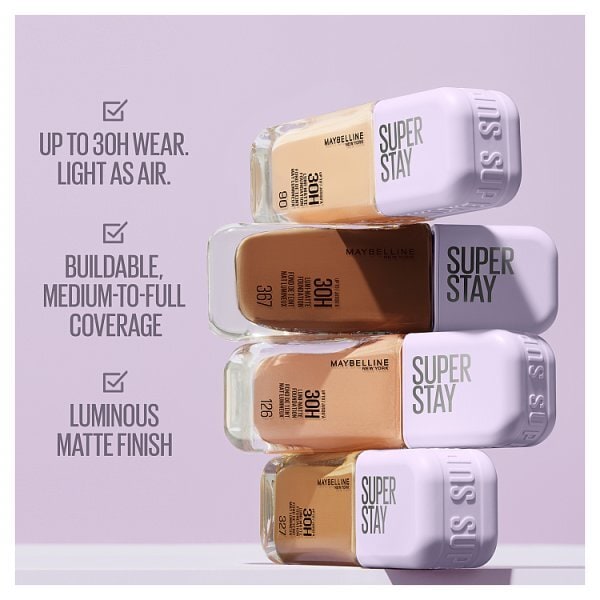 Maybelline Super Stay Up To 30H Lumi-Matte Foundation - 90