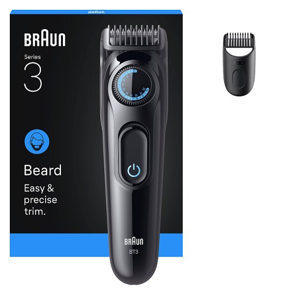 Braun Beard Trimmer, +2 Styling Tools, 20 Lengths, Bt3500