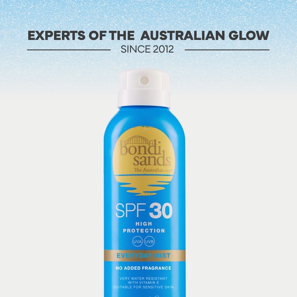 Bondi Sands Spf 30 Aerosol Mist Spray Frgrance Free 160G