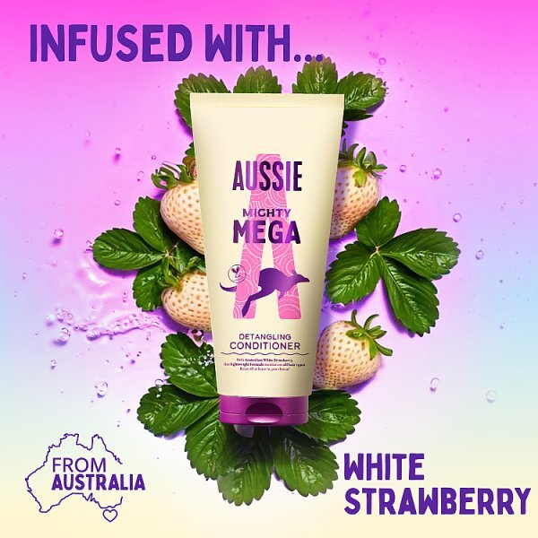 Aussie Mega Hair Conditioner For Everyday Conditioning 200ml