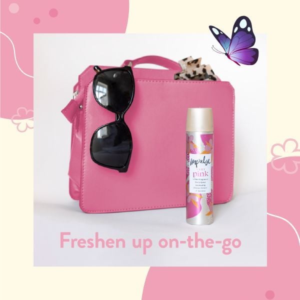 Impulse Body Spray Deodorant Very Pink 75ml