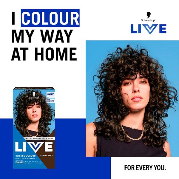 Schwarzkopf LIVE 890 Espresso Martini Permanent Hair Dye